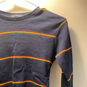 Brandy Melville Long Sleeve Crop Top